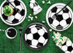 Picture of PAPER PLATES FOOTBALL 18CM - 6 PACK